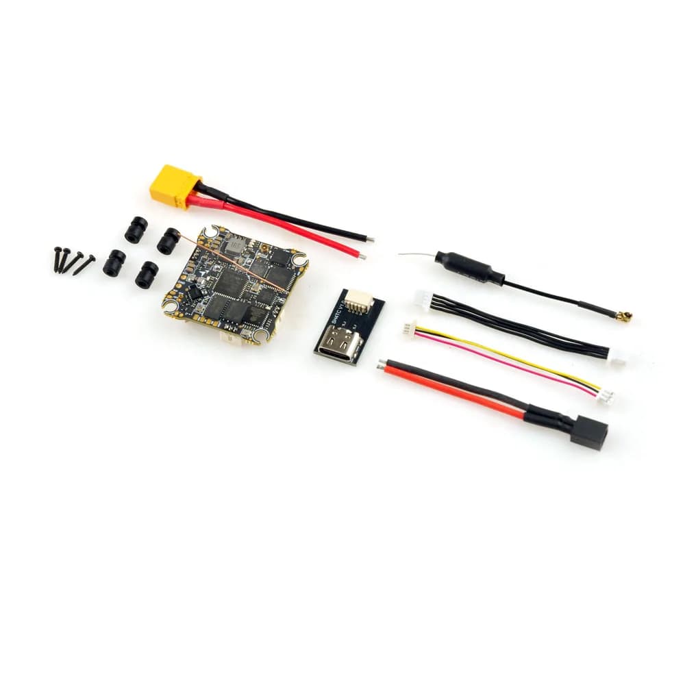 HappyModel X14 ELRS 5in1 AIO Flight Controller for Mobula8 UART ELRS V3 5