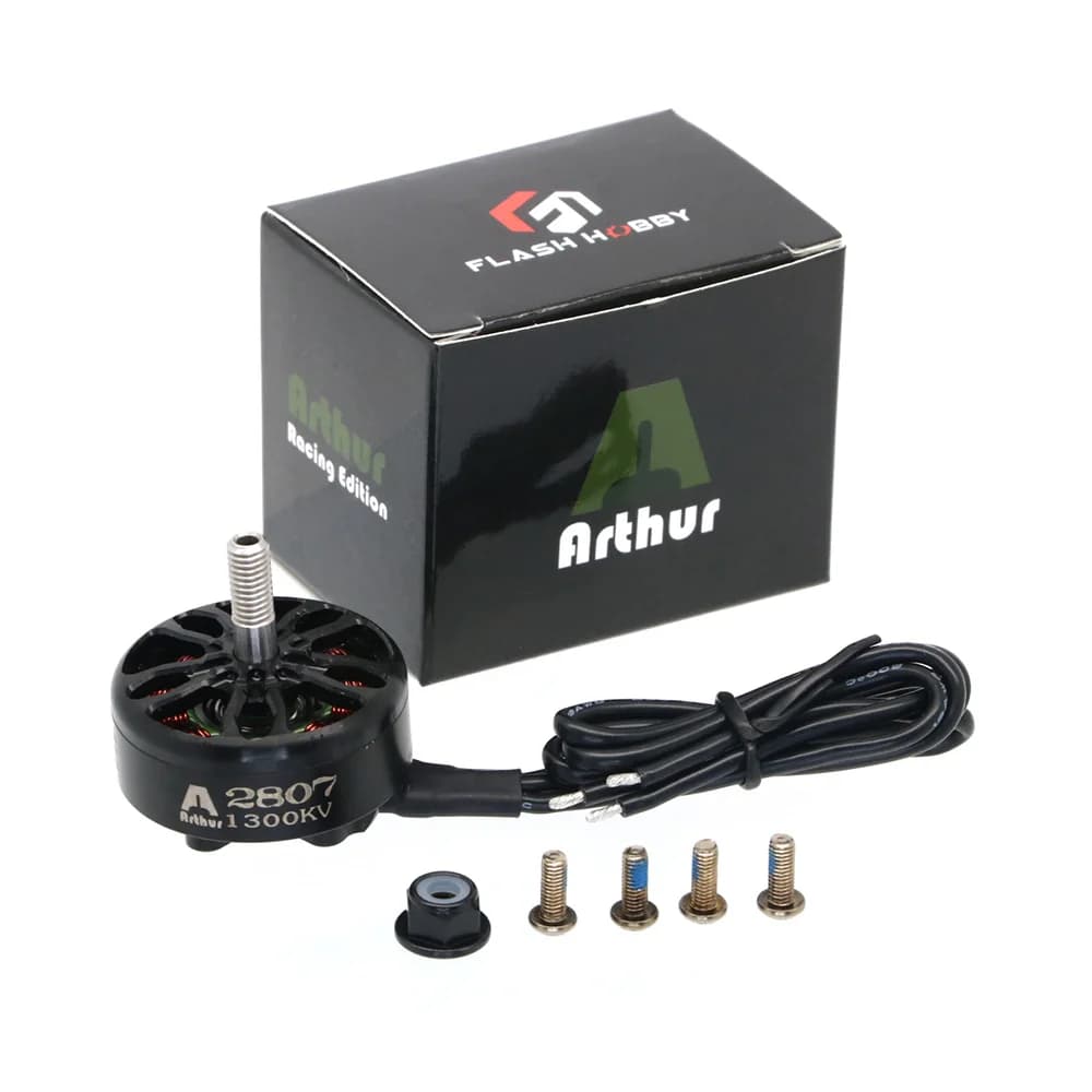 4pcs FLASHHOBBY Shirke A2807 2807 1300KV Brushless Motor for FPV Freestyle 7inch Long Range LR7 Drone Model 5