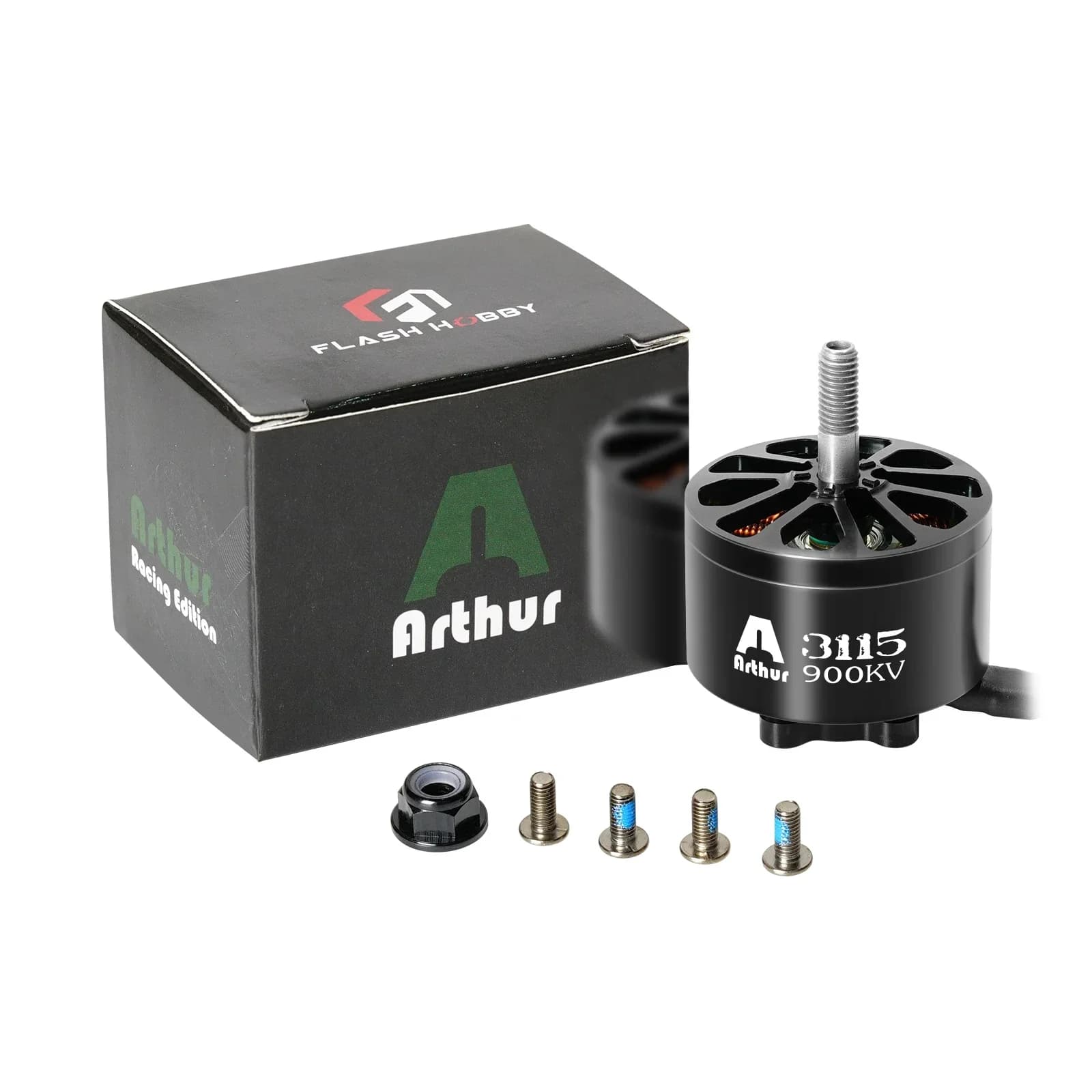 FLASHHOBBY A3115 900KV Brushless Motor 6S LIPO (Without Logo) 4