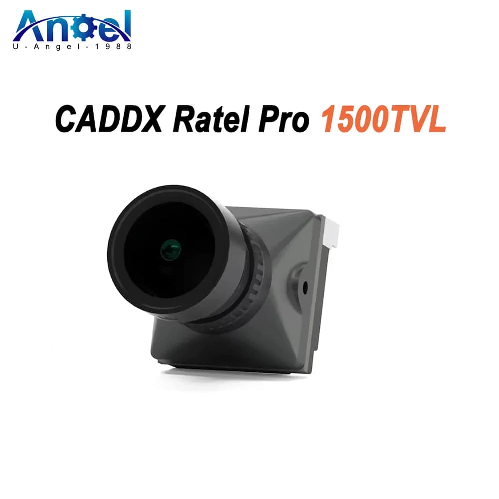 1/2/5 Pieces CADDX Ratel Pro 1500TVL 9.5g Super WDR 4.5V-27V NTSC/PAL CMOS FPV Starlight Night Vision Blacklight Camera