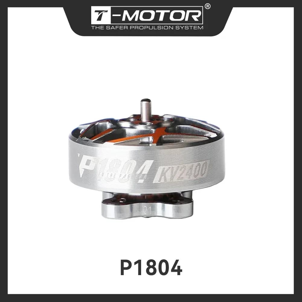 T-MOTOR T-Hobby Drones DIY Parts P1804 4-6S KV2400/KV3400 Brushless Motor For Fpv Drone Motor Drone FPV Freestyle Version 6