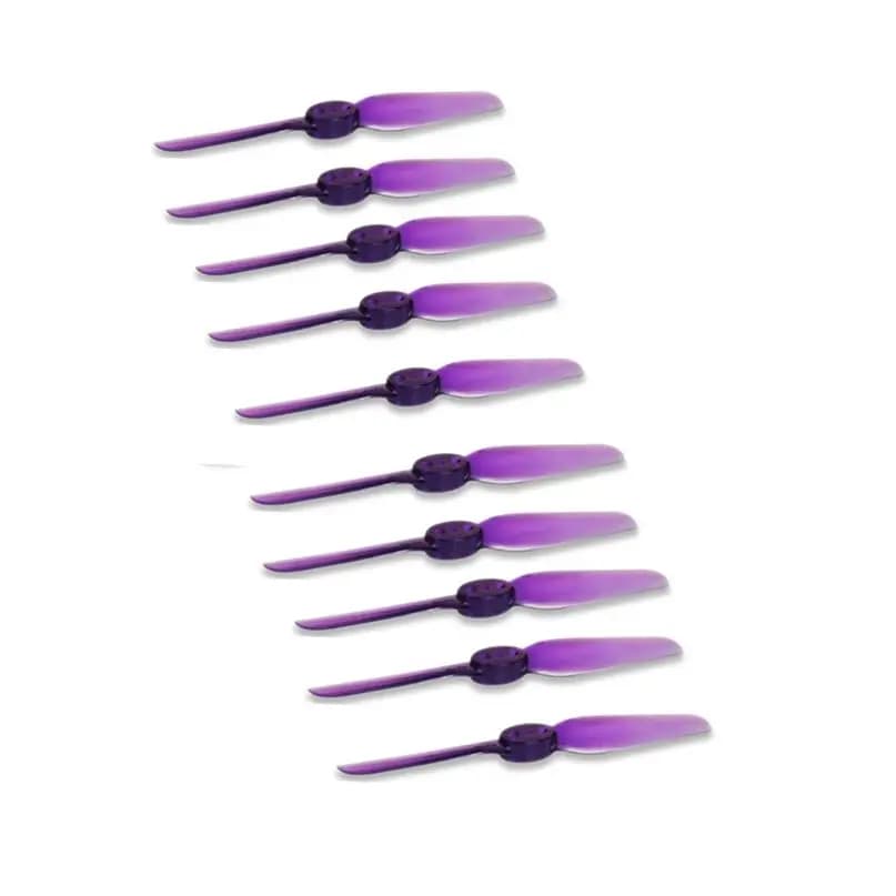 5Pairs/10PCS HQPROP T65MM 65mm 2-Blade T-Mount PC Propeller 1.5mm for FPV Freestyle 2.5inch Toothpick Cinewhoop Ducted Drone - 1