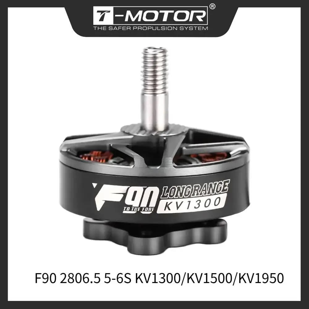 T-motor T-HOBBY F90 2806.5 5-6S KV1300/KV1500/KV1950 Brushless Motor Fpv Racing Drone Motor For longer fight time Drone DIY Part - 1