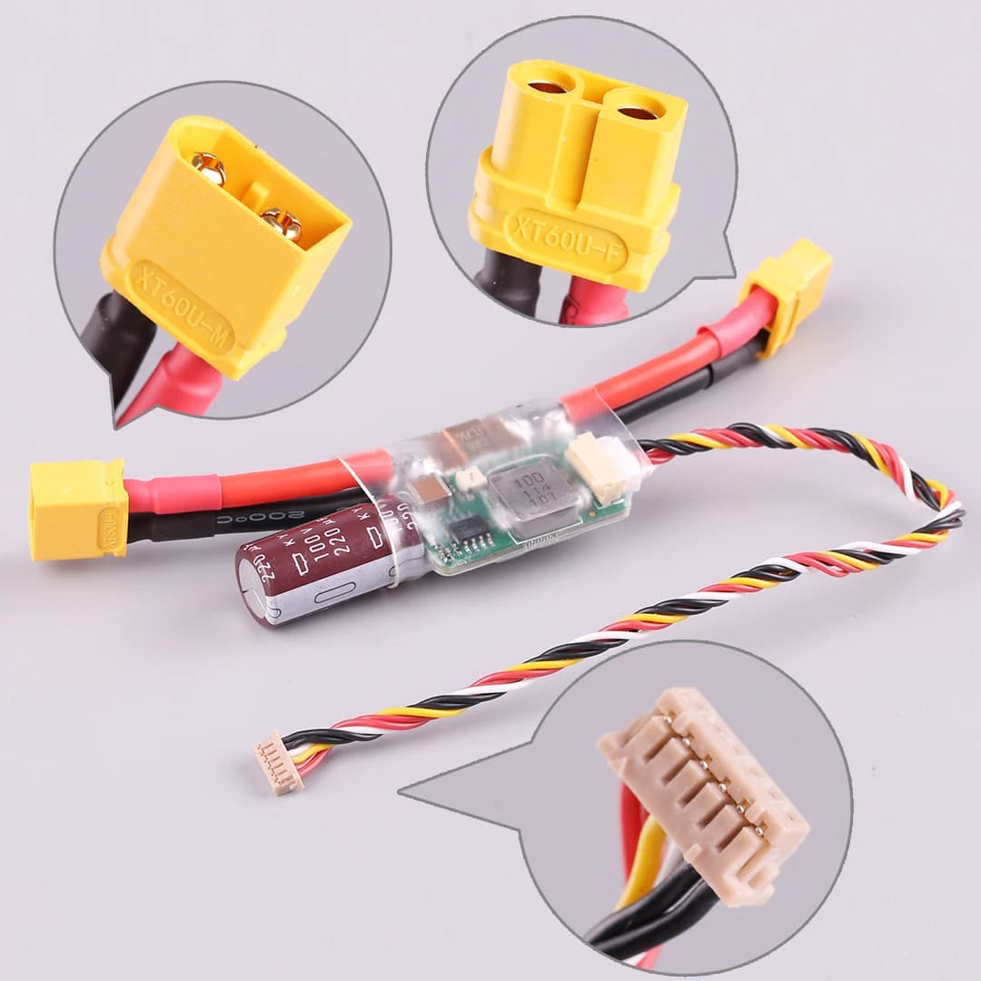 CUAV HV_PM 10-60V Pixhack Pixhawk Power Module with XT60 Plug for RC Drone FPV Racing - Wholesale Drop Shipping - 1