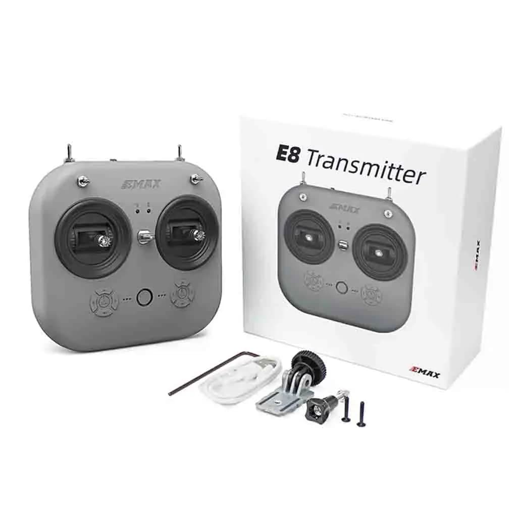 EMAX Tinyhawk III PLUS Spare Parts E8 2.4GHz 8CH Radio Transmitter Remote Controller ELRS 2.4G Protocol - 2.4G ELRS RC Parts 6