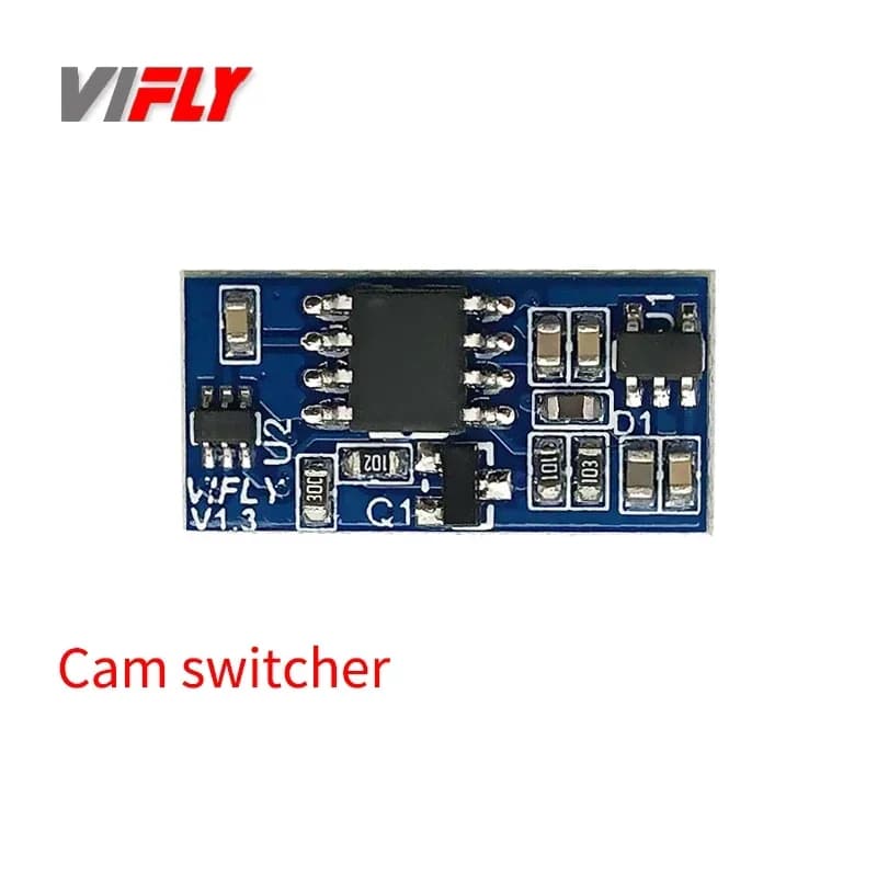 VIFLY Cam Switcher No Configuration Fast Switching Dual FPV Cameras By Taking Signal From Receivers - 1