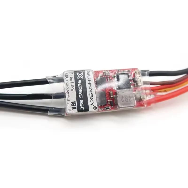 SunnySky Xseries 18A ESC 2-6S LiPo With BEC 4A@5.6V Speed Controllers For RC Drone F3P Fixed Wing 3