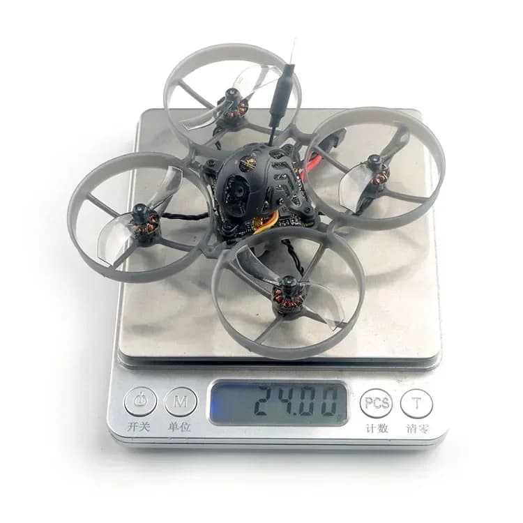 Happymodel Mobula7 Mobula 7 1S Micro FPV BWhoop Drone 5IN1 AIO Flight Controller Built-in 2.4G ELRS V2.0 RX Nano3 1/3 CMOS 4