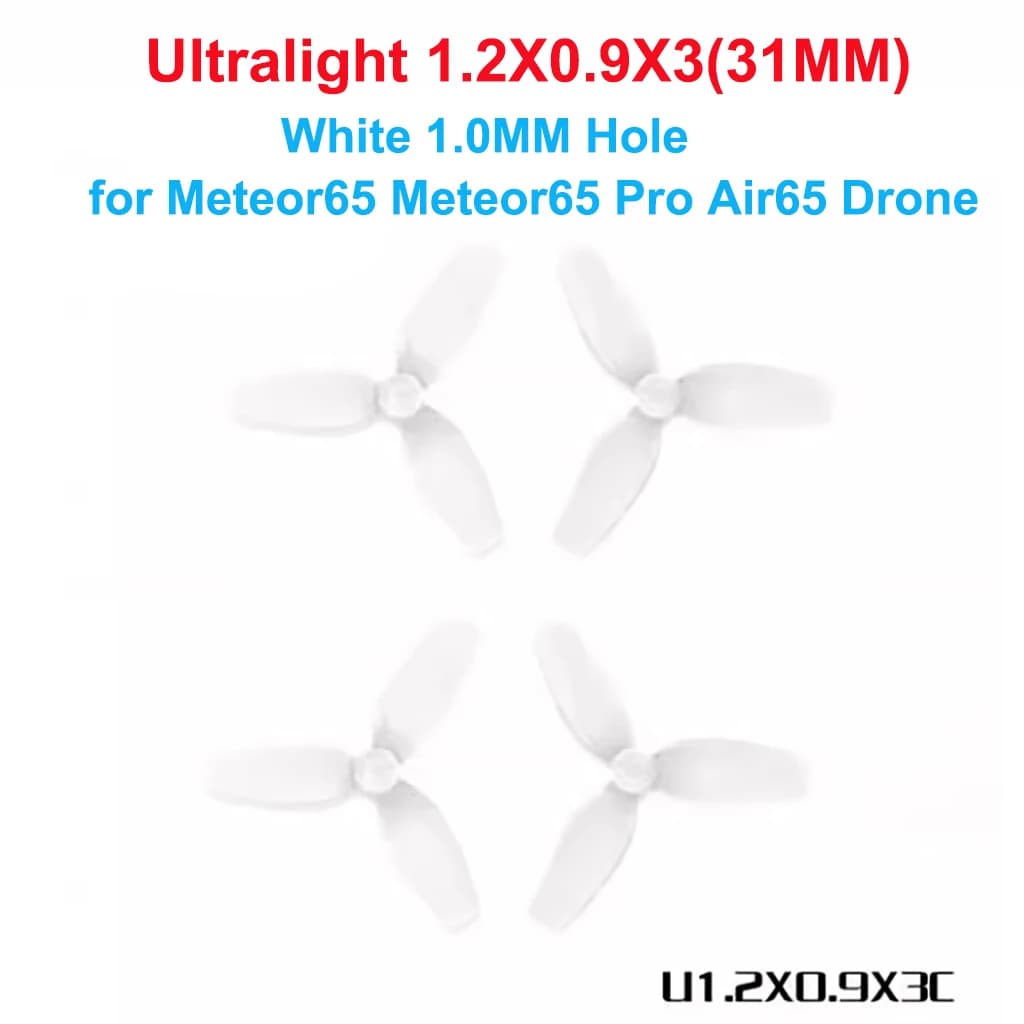 HQProp 40MM Hollow Cup Propeller Dia 40mm 3-Blades Shaft Hole 1mm Poly Carbonate 31MM for Meteor65 Air65 FPV Airplane Model $0.99$4.89 -79%4.9105 soldNew shoppers save $3.9See previewSimilar items 5