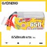 1x 650mAh with XT60