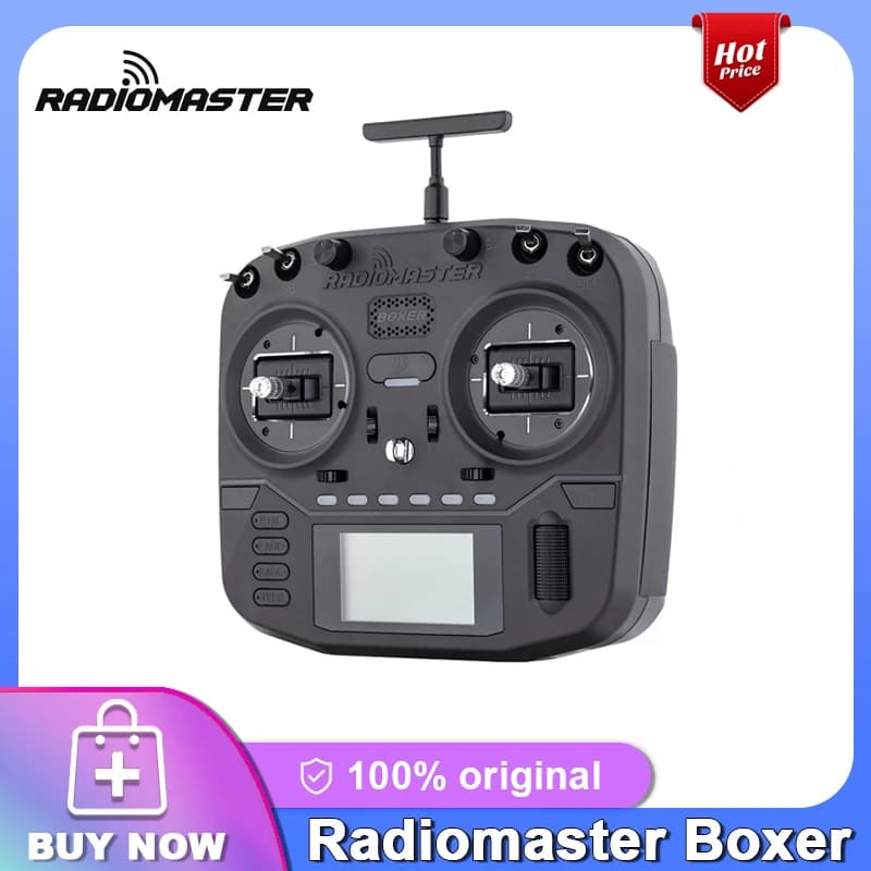 RadioMaster Boxer Radio Controller RLRS/ CC2500/ 4in1 2.4G 16CH (M2) EdgeTX Dual-Band Dual 1W Gemini Xrossband Transmitters - 1