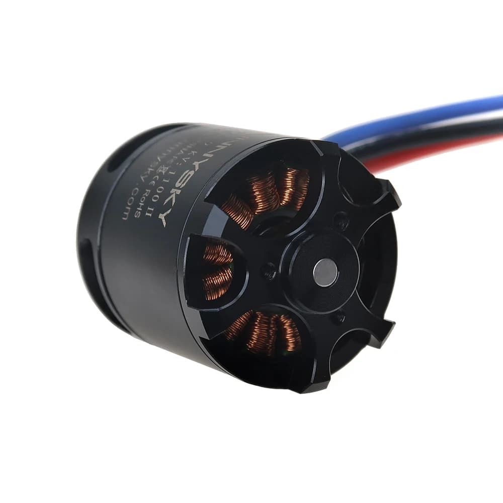 SUNNYSKY X2216 Series Brushless Motor for RC Fixed-Wing Drone Flat Shaft Rear Output 880KV 1100KV 1250KV 1400KV 2400KV Options