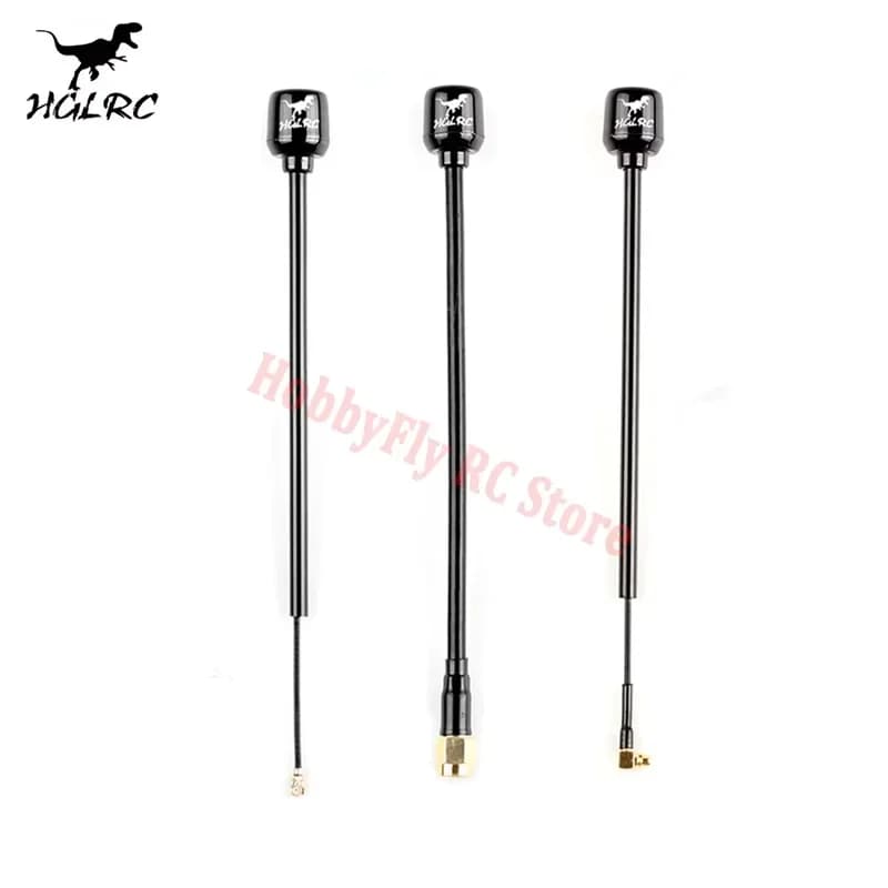 HGLRC New Mini Long Range Hammer Antenna Mini RHCP LHCP Spin SMA UFL MMCX Angle 5.8G 2.5dBi 135mm For RC FPV Racing Drone