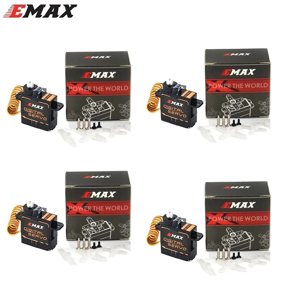EMAX ES9052 5.5g Mini Digital Metal Servo with Gears for Rc F3P airplane/Rc fixed-wing drone part DIY - 1