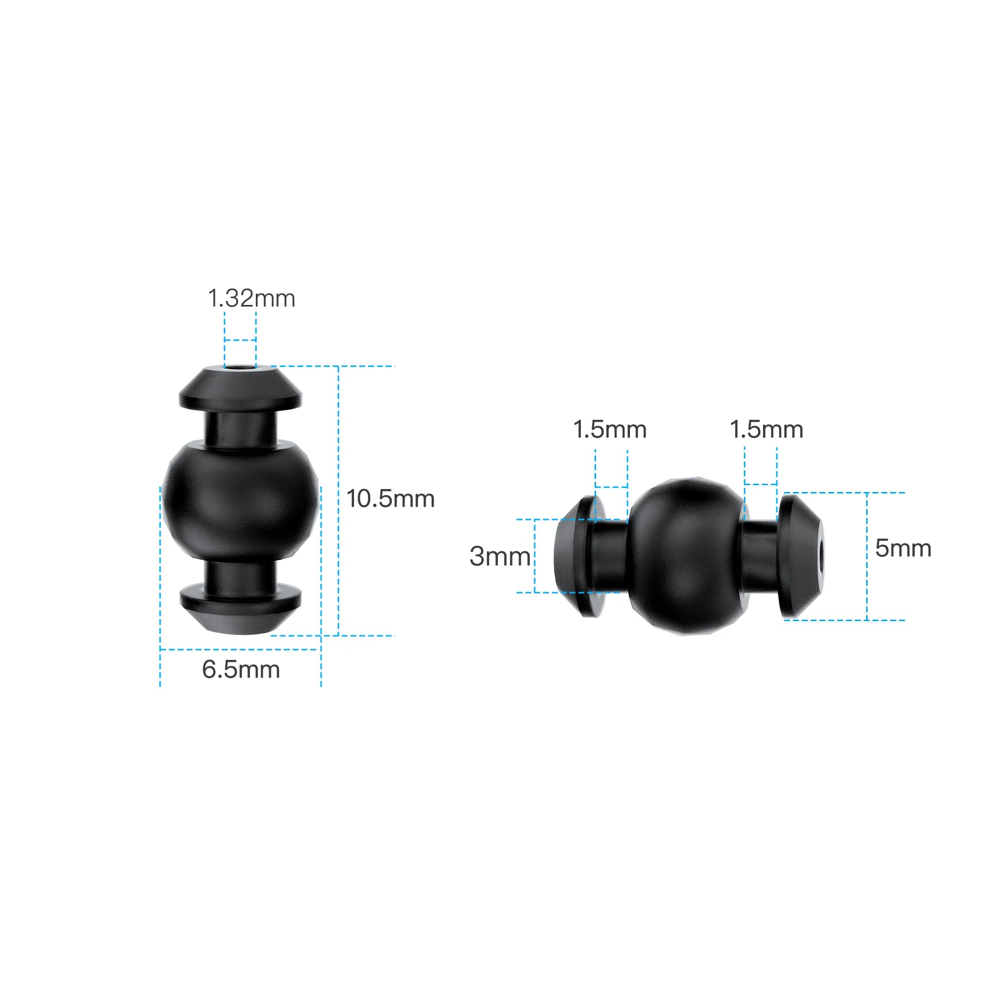 GEPRC Camera Gimbal Shock-Absorbing Damping Ball CineLog 20/25/35 V2 CL25/CL35 For RC DIY FPV Racing Drone