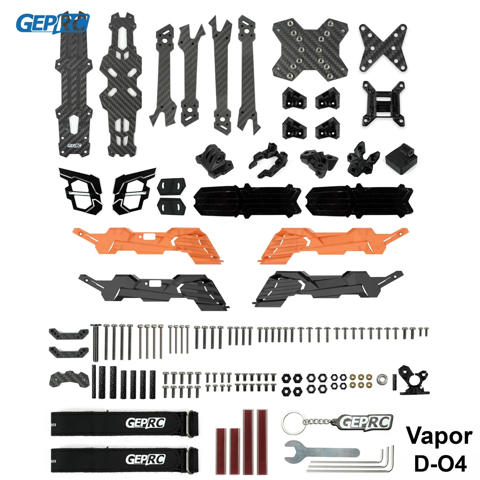 GEPRC GEP-Vapor-D O4 Frame Parts Suitable Vapor Drone - 1